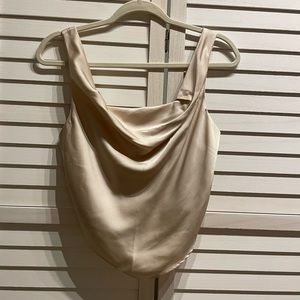 Abercrombie & Fitch -Satin Cowl Neck Cami